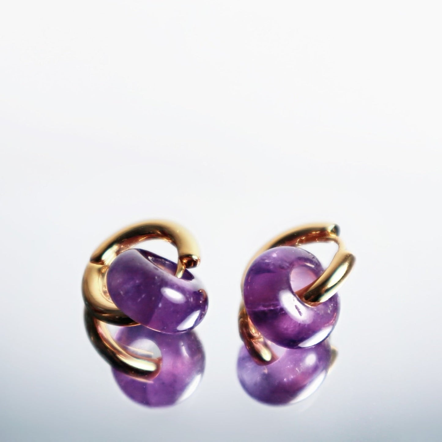 amethyst earrings | calmness