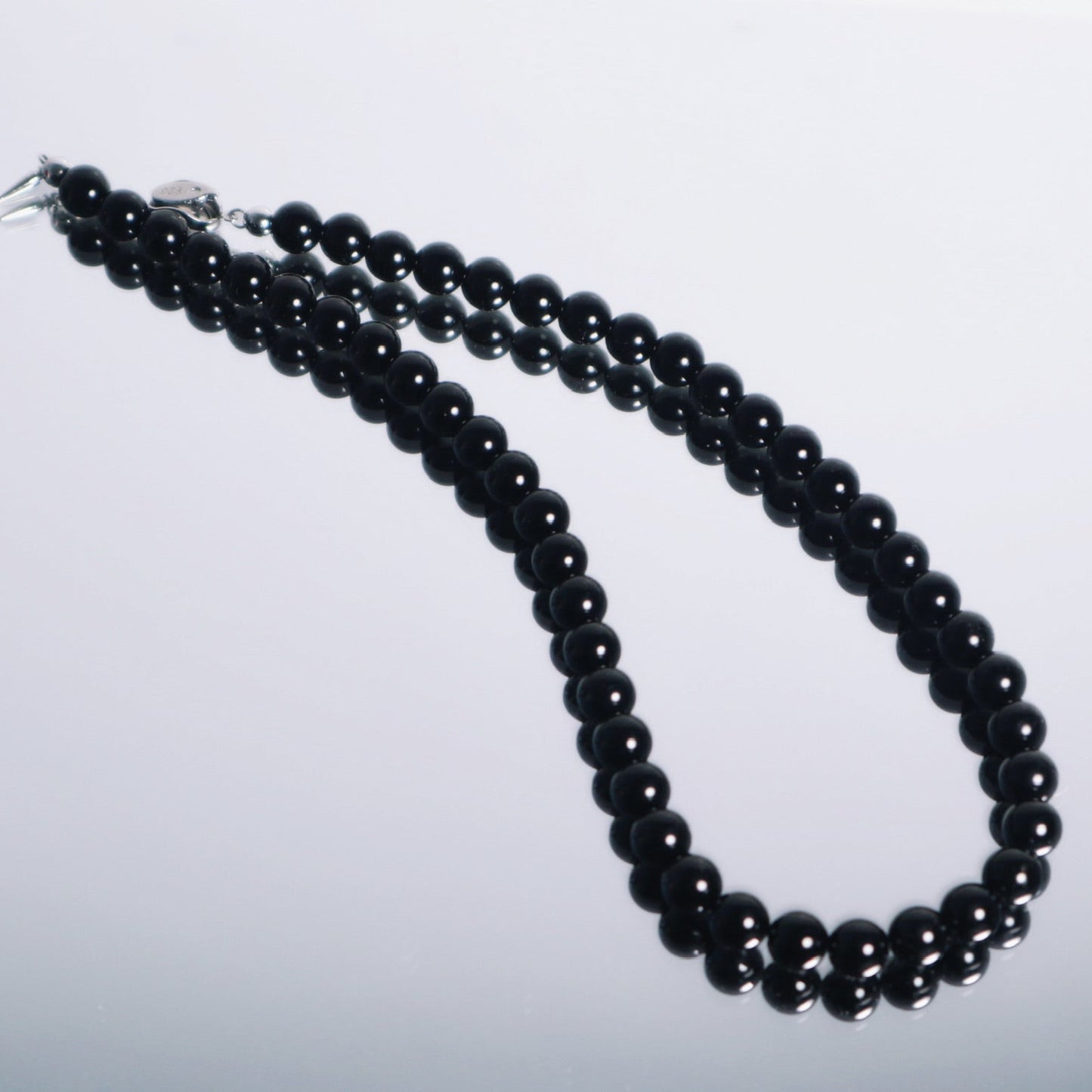 obsidian necklace | shield