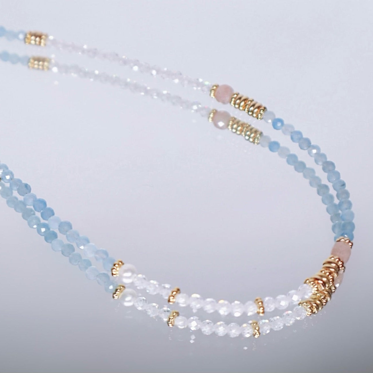 aquamarine necklace| wellness