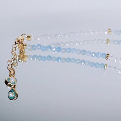aquamarine necklace| wellness