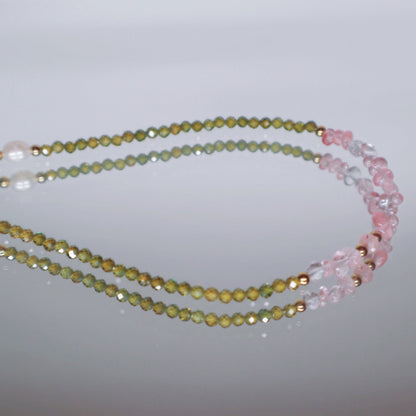 prehnite necklace | healing