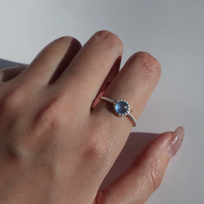 aquamarine ring | wellness