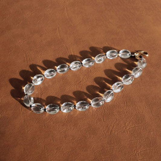 clear quartz necklace | purification