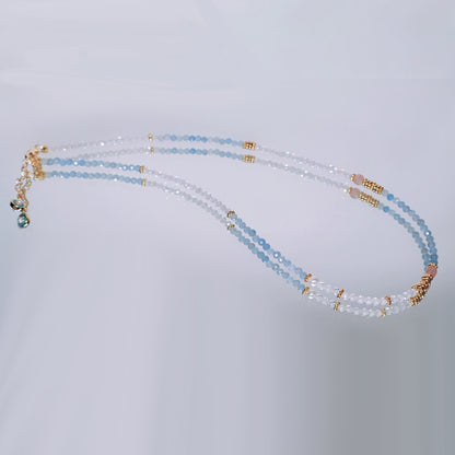aquamarine necklace| wellness