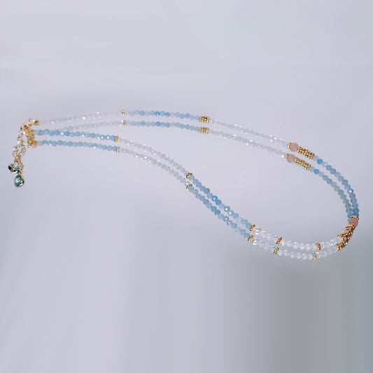 aquamarine necklace| wellness