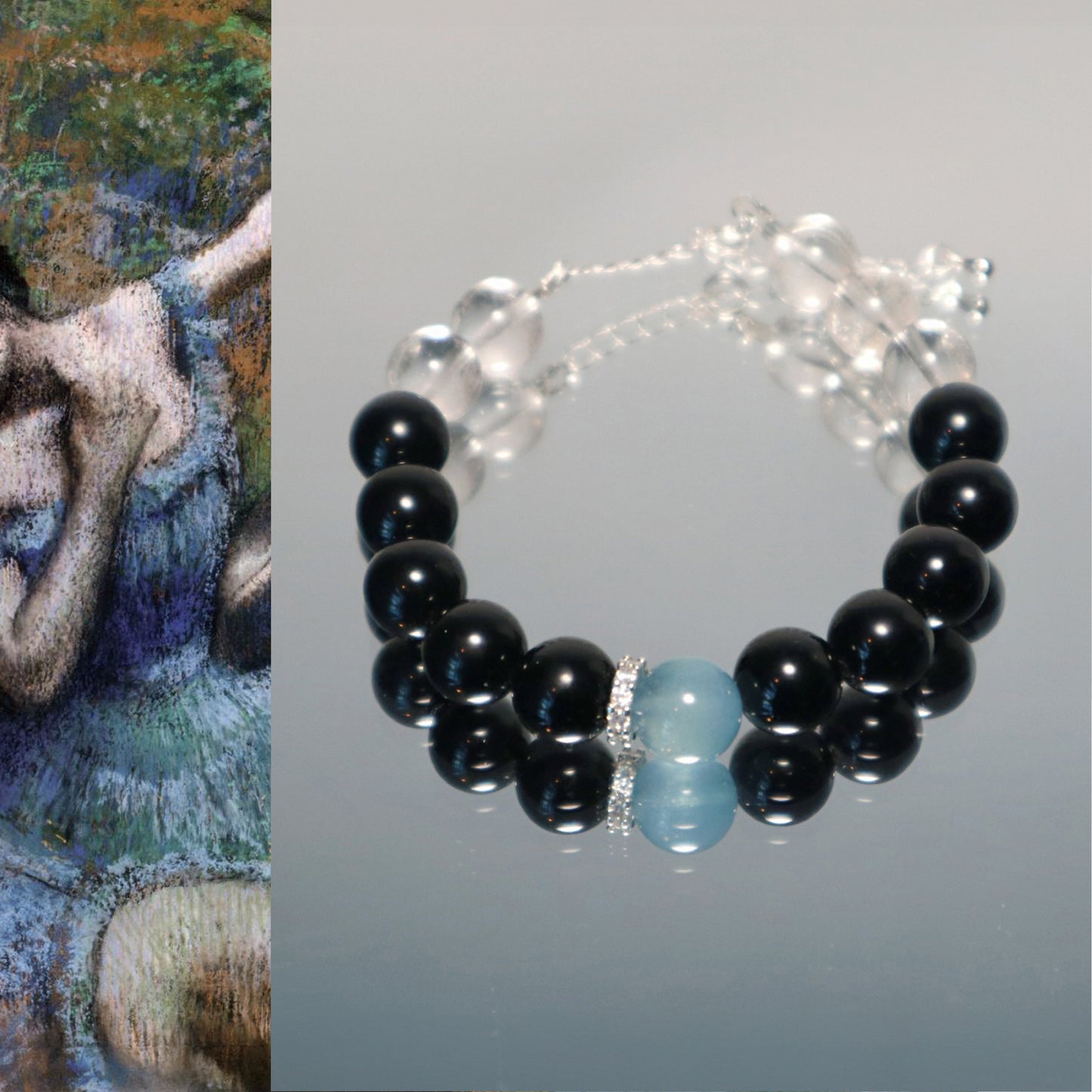 blue dancers | wellness · shield