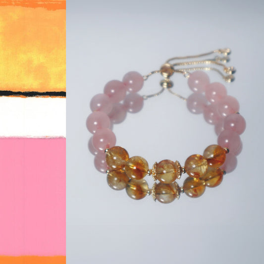 yellow on rose | romance · affluence